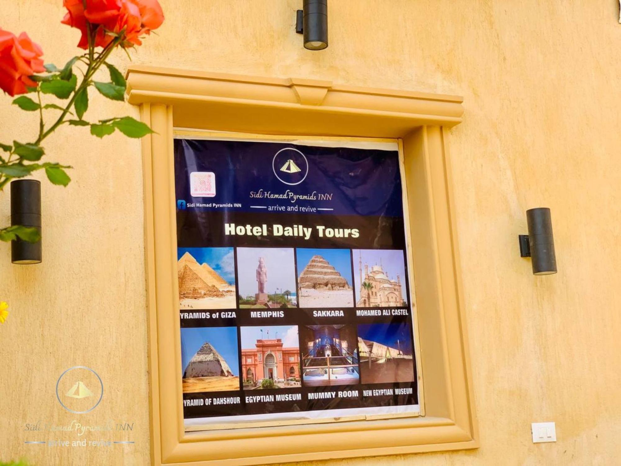 Sidi Hamad Pyramids View Hotel Kafrat al Jabal Ngoại thất bức ảnh