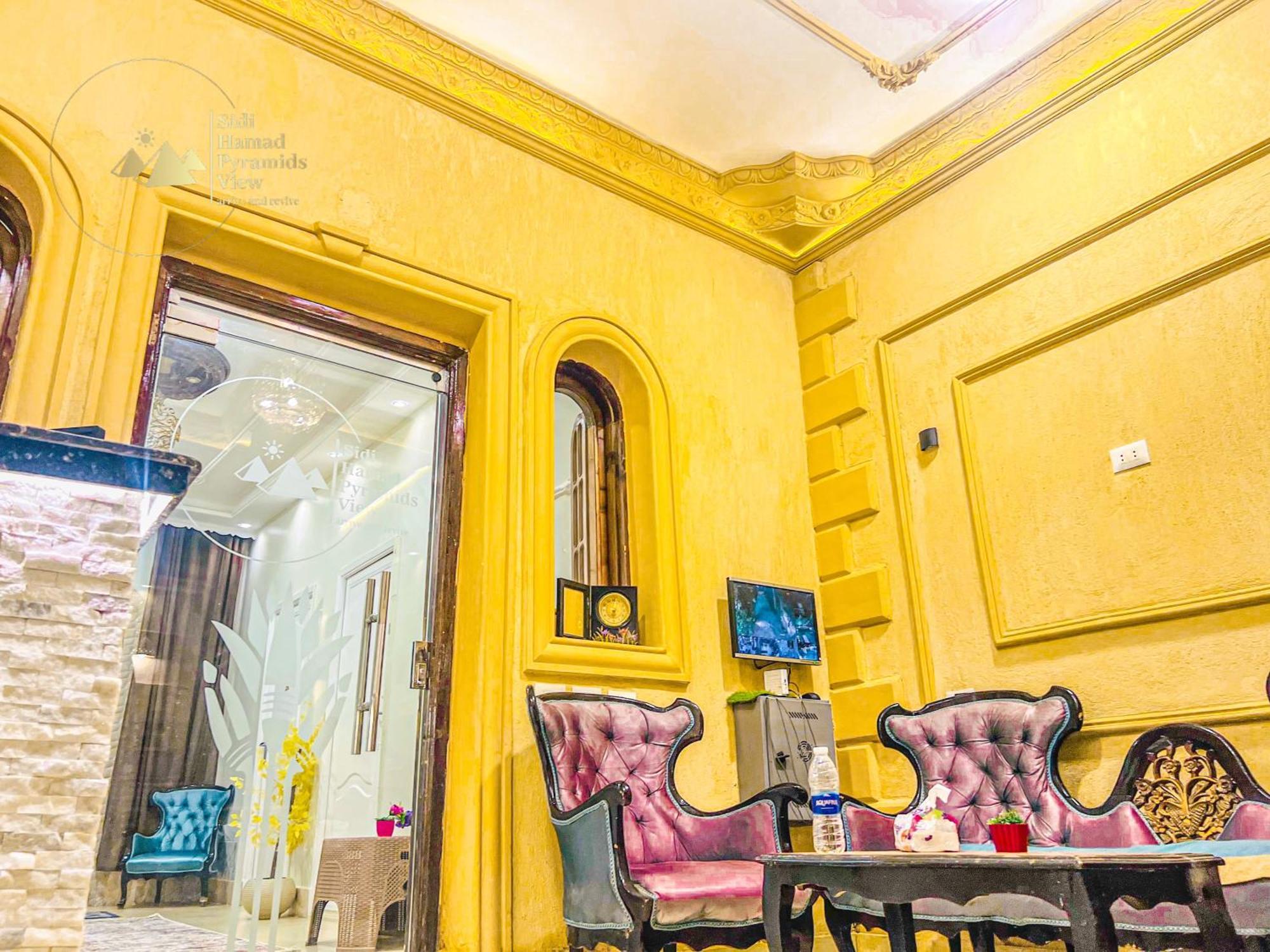 Sidi Hamad Pyramids View Hotel Kafrat al Jabal Ngoại thất bức ảnh