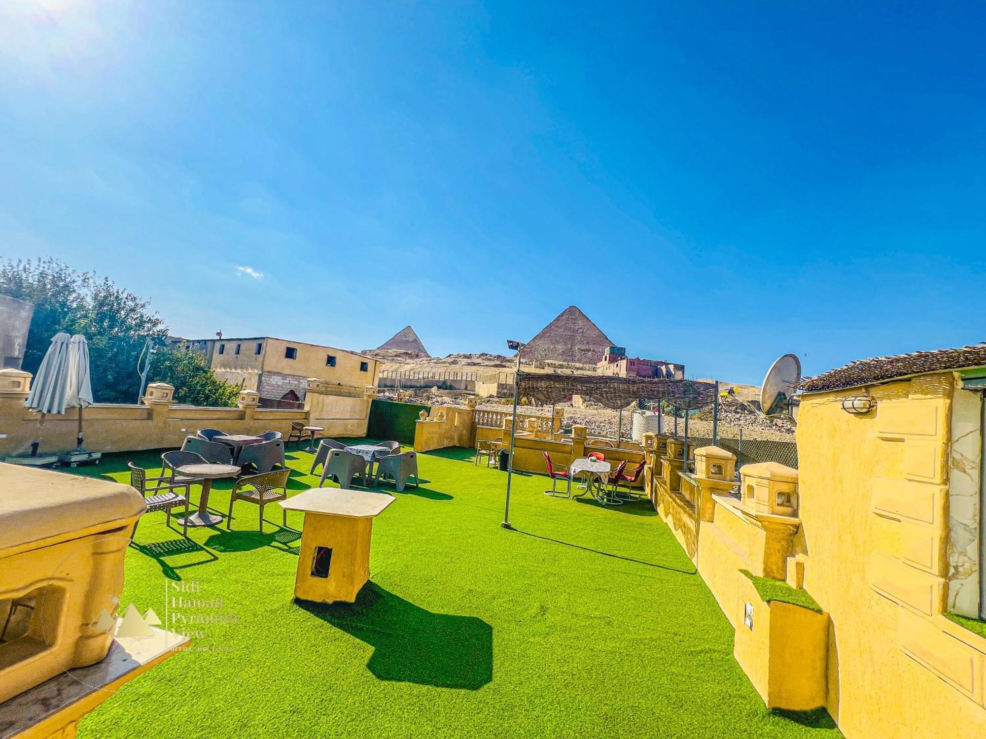 Sidi Hamad Pyramids View Hotel Kafrat al Jabal Ngoại thất bức ảnh