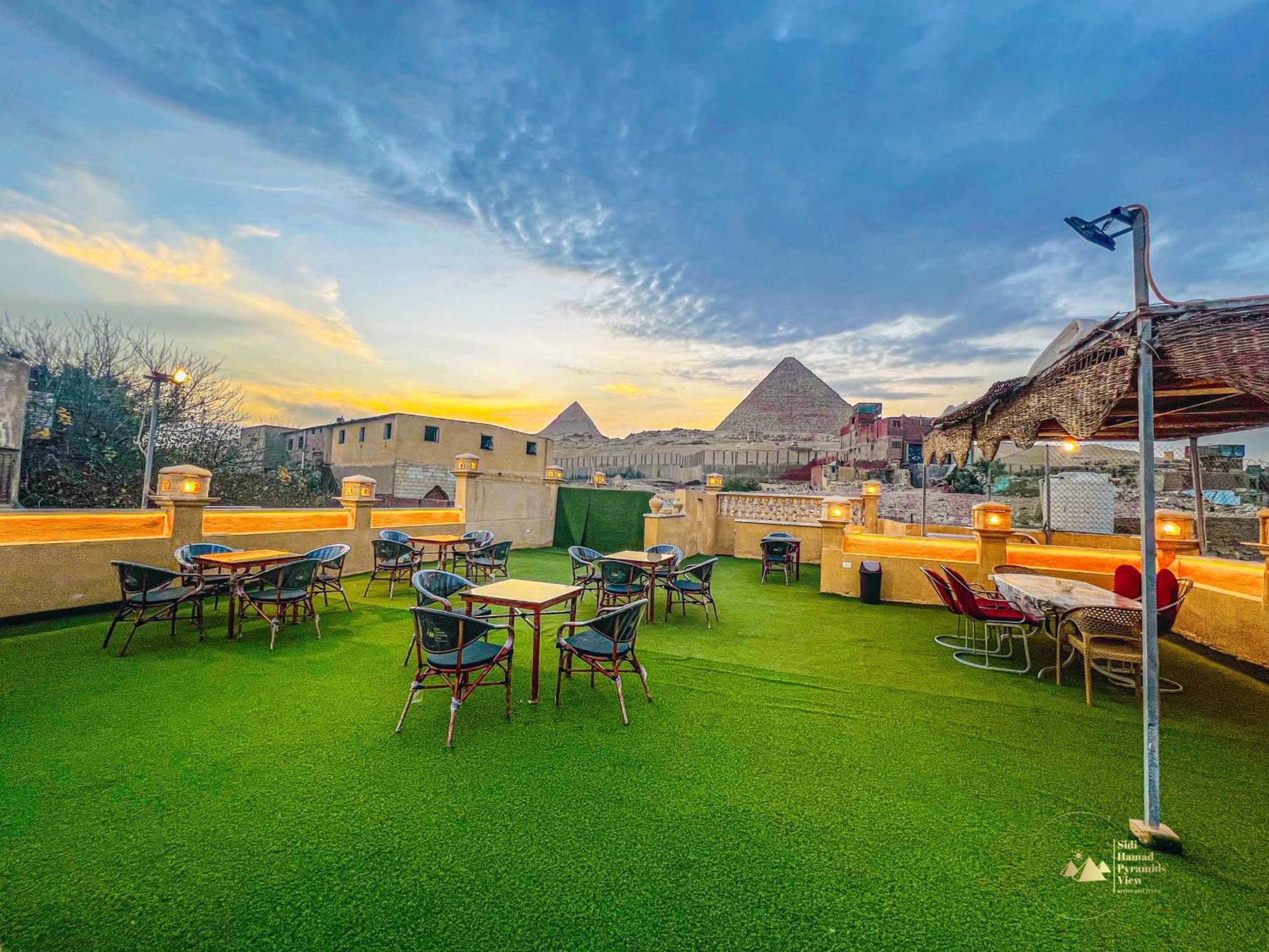 Sidi Hamad Pyramids View Hotel Kafrat al Jabal Ngoại thất bức ảnh