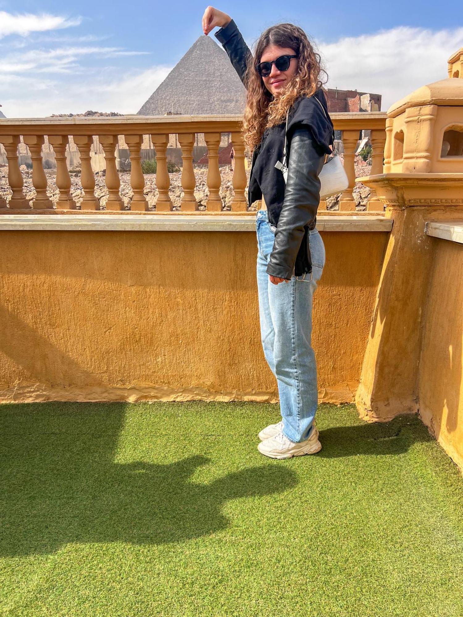 Sidi Hamad Pyramids View Hotel Kafrat al Jabal Ngoại thất bức ảnh